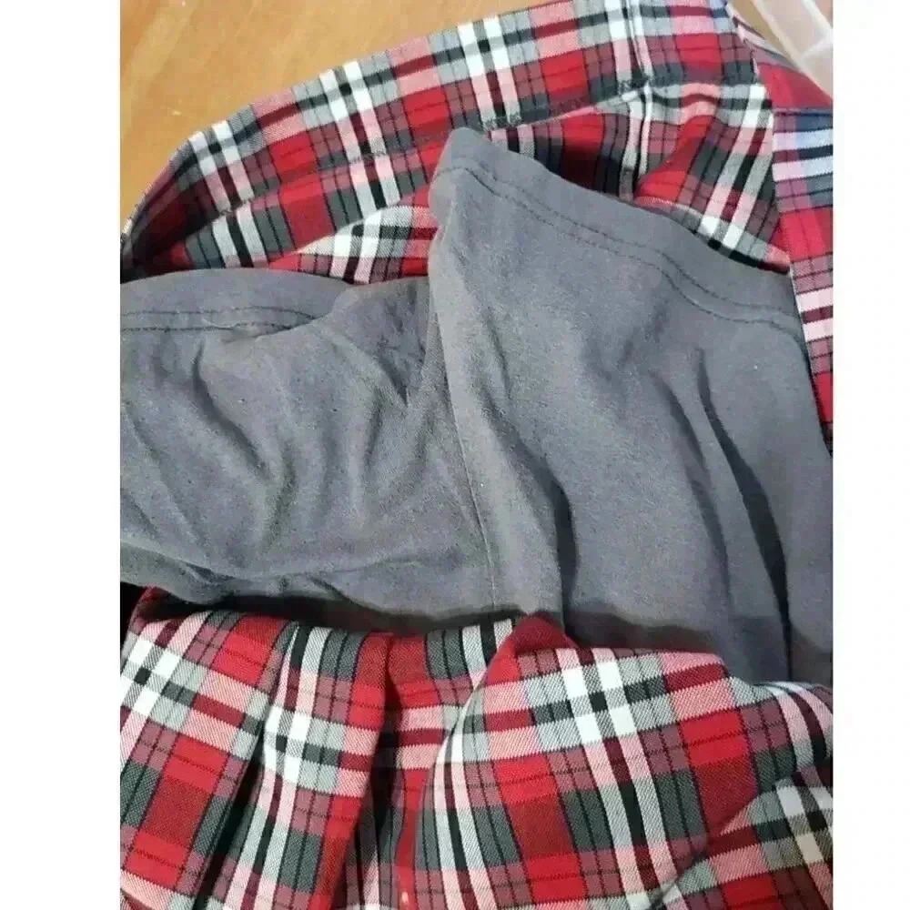 SchoolBelles‎ plaid uniform skirt with pockets shorts under juniors size 7 or 28